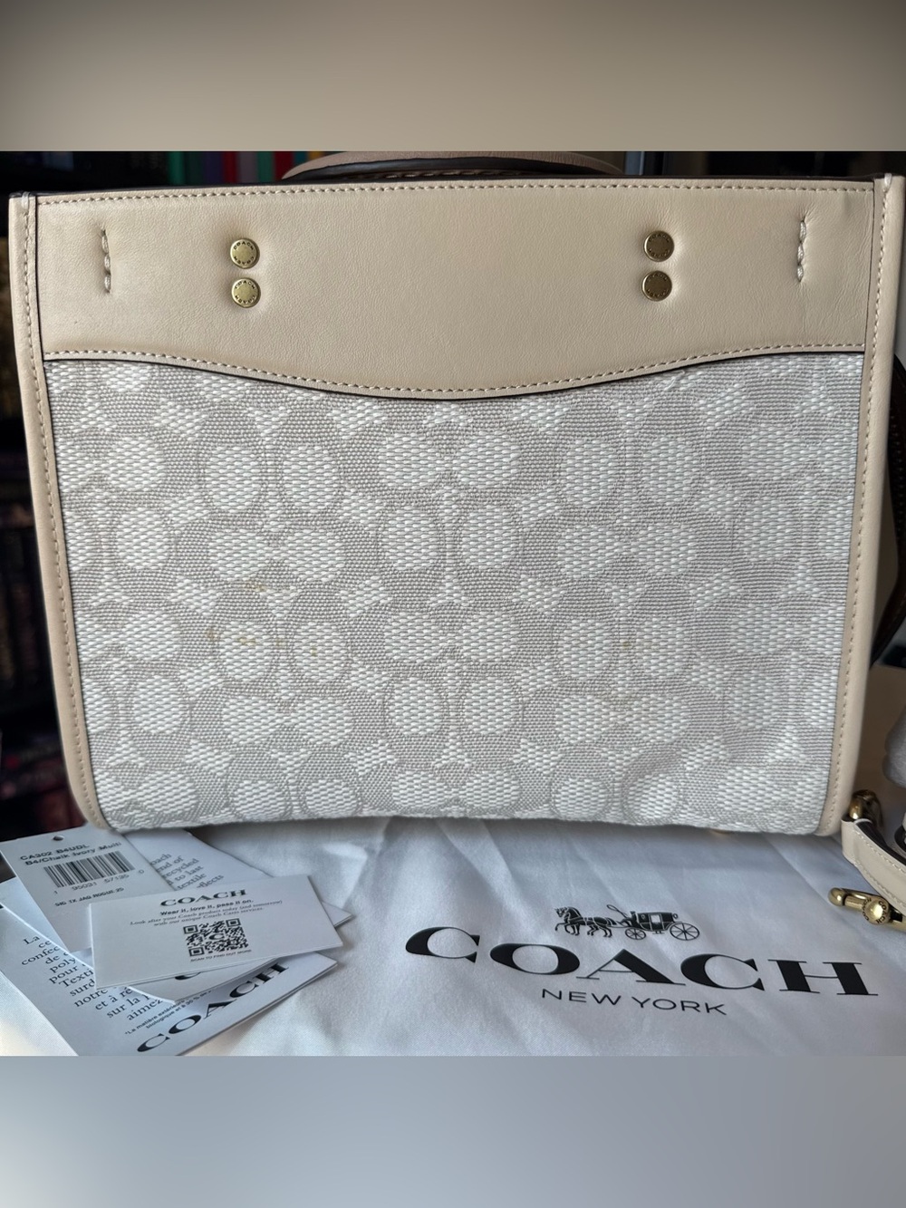 Coach Rogue 25 in Signature Canvas - Picture 2 of 9